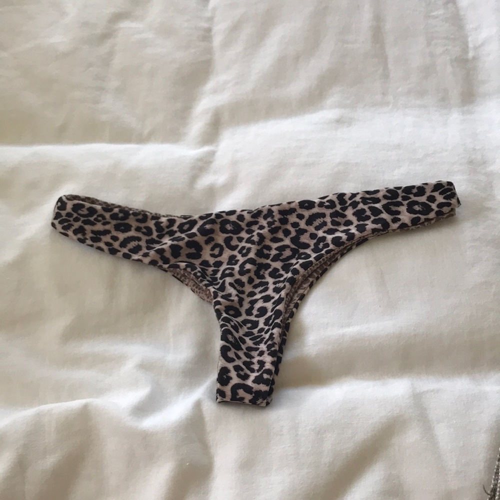 Acacia Swimwear Hookipa Bottom Large Snow Leopard